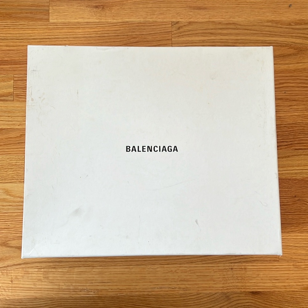 Balenciaga big shoe box